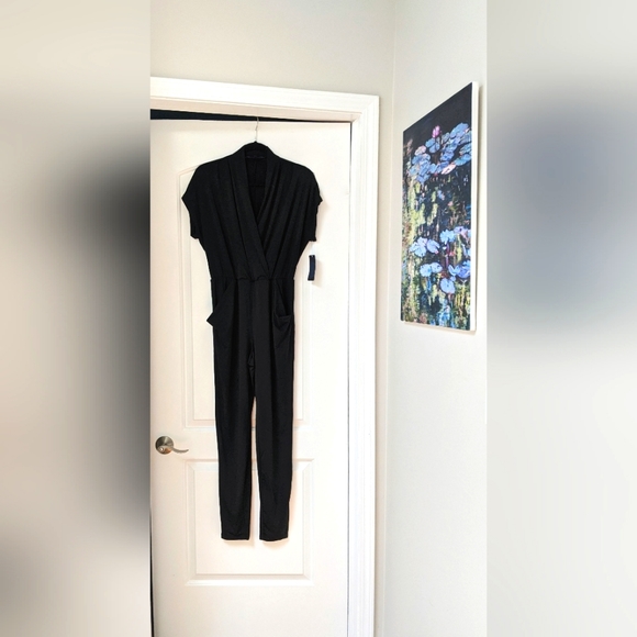 NWT Rachel Rachel Roy Black Jumpsuit - Picture 4 of 14